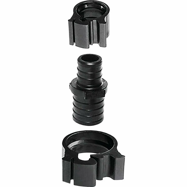 Flair-It PEXLock 1 In. x 3/4 In. Plastic PEX Coupling 30773